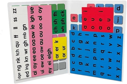 Magnetic Phonetics Back to Basics Magnet Set with Printed Board