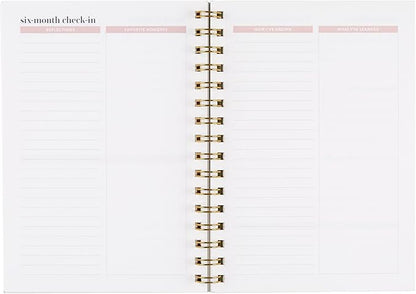 Erin Condren Inspired Collection - A5 Gratitude Journal - Coiled Binding- Inspired