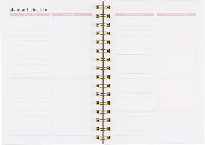 Erin Condren Inspired Collection - A5 Gratitude Journal - Coiled Binding- Inspired