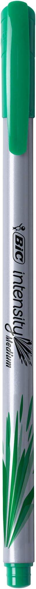 BIC Intensity Fineliner Marker Pen, Medium Point (0.7mm), Assorted Colors, 10 Count, Bold and Smooth Writing