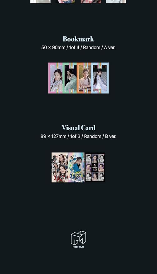 HEEJIN K 1st Mini Album CD+Booklet+Special class objekt+Sticker+Folded poster on pack+Clear photocard+Photo stand+Tracking Sealed (SET(A+B))