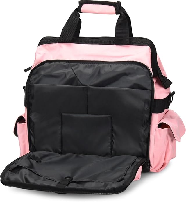 Nurse Mates Ultimate Nursing Bag | Multiple Compartments | Interior Laptop Compartment | Durable Zippers
