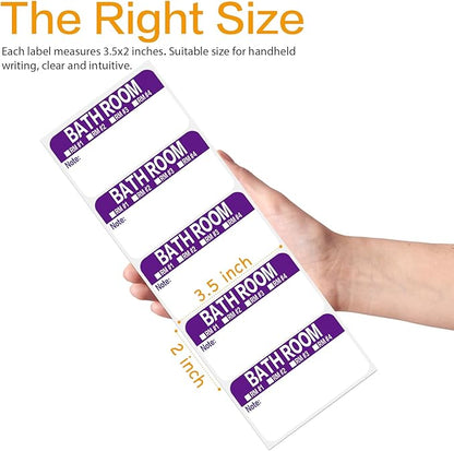 300 Count 3.5 x 2 Large Home Moving Packing Box Labels for 3-4 Bedroom House with Writable Notes Areas, 6 Color Coded Moving Labels for Boxes + Fragile Moving Stickers