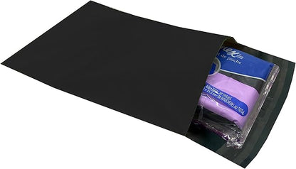 Colored Poly Mailers Pack of: (Black, 6" x 9" pack of 200) Be creative with your packaging with Colored mailers
