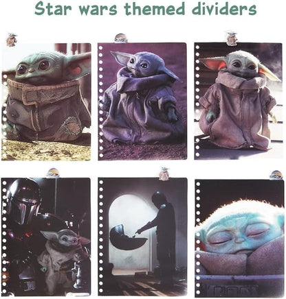 Innovative Designs Baby Yoda Notebook Star Wars Mandalorian Tab Journal for Kids