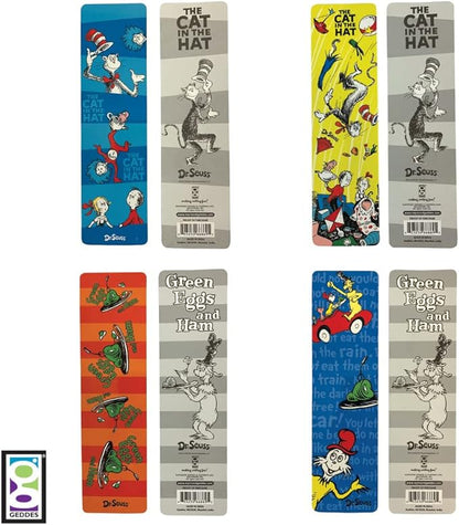 Raymond Geddes 66869 Dr Seuss Assorted Bookmarks For Kids (Pack of 50)
