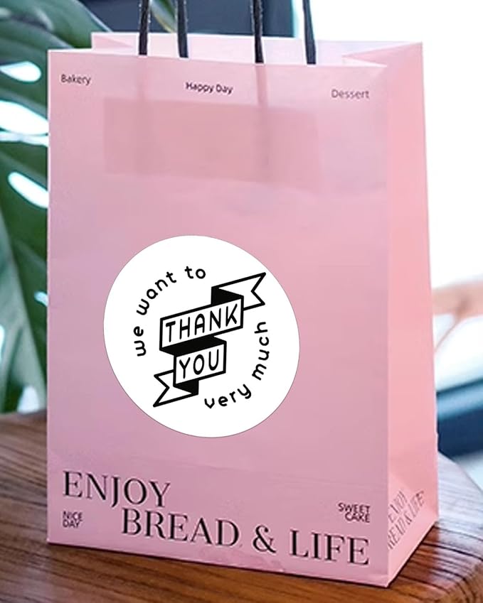 70 x 70 Round Thermal Labels, Round Thermal Sticker Labels for Business and Home, Thermal Printer Labels for DIY Logo Design, Thanks Card, 130 Labels for Printer wonlabel