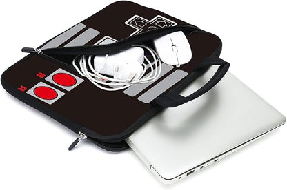 11.6" 12.2 inches Laptop sleeve Chromebook Case Ultrabook Case Notebook Sleeve Tablet Case Neoprene Handle Sleeve for Kids Men Women, Two pockets Fit Apple MacBook Air Samsung Acer HP DELL (Games-3)