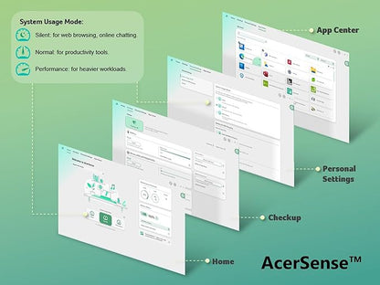 acer Swift Go 14 Intel Evo Thin & Light Laptop | 14" 1920 x 1200 Touch Display | Unlock AI Experiences | Intel Core Ultra 7 Processor 155H | Intel ARC | 16GB LPDDR5X | 512GB SSD | SFG14-72T-718K