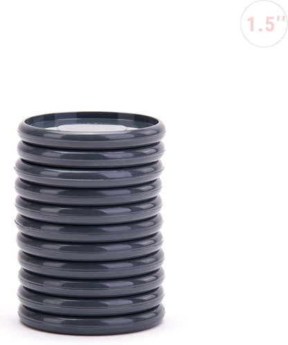 Talia Discbound Notebook - Discs (Charcoal, 1.5inch)