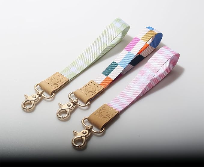 DQL Key Wristlet Strap for Women and Men, Wrist Keychain for Car Keys, Badge, Wallet, and Phone Wrist Strap