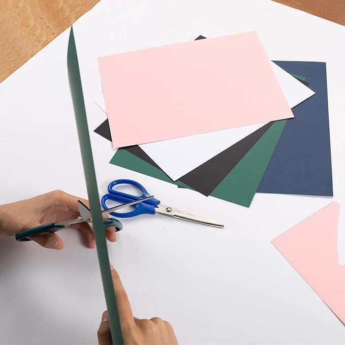 30 sheets Cardstock Paper 8 1/2 x 11 Inches for Crafts and Invitations (Pink)