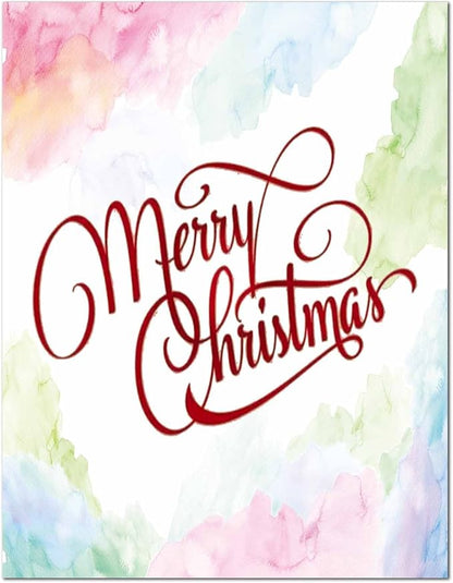 DUGUTUL Watercolor Stationary Paper, 100 gsm Printer Paper 8.5 x 11, 12 designs, Double-Sided, Colored Paper for Writing Letters and Invitations, Writing Paper for Business or Personal Use (96)