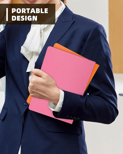 Small Dry Erase Board with Stand for Desk, Portable Reusable Desktop Notepad, 9.5 * 6.6in Memo White Board,Office Home Supplies Desk Accessories MH770 (Rose)