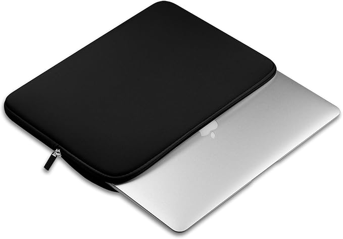 13" 14" Laptop Sleeve Case Bag Compatible with 13-14 Inch MacBook Air/MacBook Pro, MacBook Sleeve, Microsoft Surface Sleeve,14" Hp Dell Lenovo Laptop Sleeve Neoprene in Black