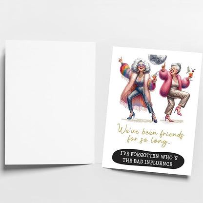Birthday Cards for Women Funny, Best Friend Cards for Women, Happy Birthday Card for Friend, Birthday Cards for Sister, Sassy Birthday Cards for Women, Funny Friendship Birthday Cards for Bestie