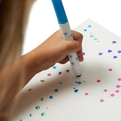 Colorations STAMPBUCK Colorations Washable Marker Stamper Bucket (Pack of 44)