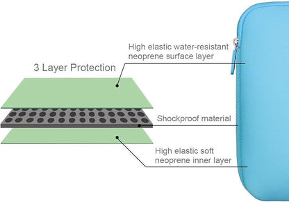 ARVOK 15 15.6 16 inch Laptop Sleeve Ultra-Thin Case MacBook pro 16 inch Sleeve Water-Resistant Notebook Computer Pocket Tablet Briefcase Carrying Bag/Pouch Skin Cover for HP/Dell/Lenovo/Asus/Acer