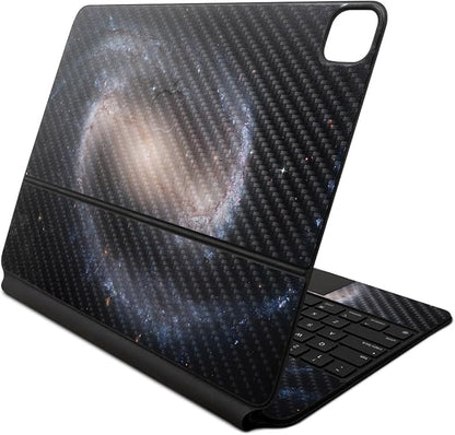 Carbon Fiber Skin Compatible with Apple Magic Keyboard for iPad Air 13-inch (M2) 2024 - Eridanus - Premium 3M Vinyl Protective Wrap Decal Cover - Easy to Apply | Crafted in The USA by MightySkins