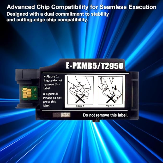 Remanufactured T2950 Ink Maintenance Box for Workforce WF-100 WF-110 Inkjet Printer. 5-Pack