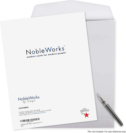 The Best Card Company - 1 Large Birthday Card with Envelope (8.5 x 11 Inch) - Fun Celebration Card for Birthdays - Birthday Candles J6555ABDG