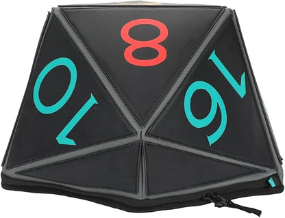 Dungeons & Dragons D20 Dice Molded Black Laptop Backpack
