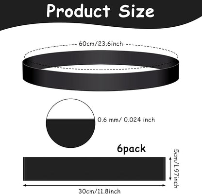 6 Pack Chair Bands for Kids with Fidgety Feet, ADHD Tools for Kids, ROOKEA Sensory Room Must Haves for Adhd Kids Fidget Chair Bands Autism Classroom Must Haves ADHD Tools for Classroom Home Chairs