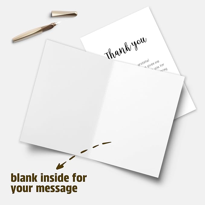 Heartwarming Thank You Card for Him Her, Funny Appreciation Card for Teacher Boss, Sweet Thank You Card for Friends Family, Friendship Card, Thank You for Being Part Of My Life