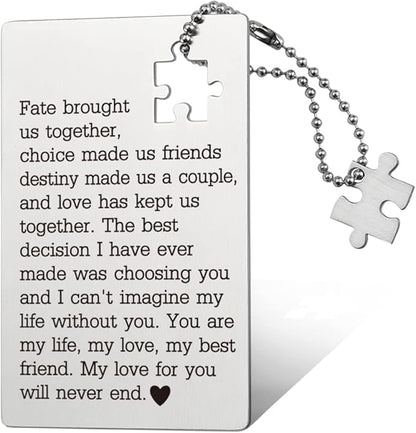 llxxeyopqdxz Husband Birthday Card From Wife, Wallet Insert Card, Anniversary Valentine Gifts for Men or Women, Love Gift for Him, Her, Boyfriend, Girlfriend, Birthday Gifts for Wife Husband