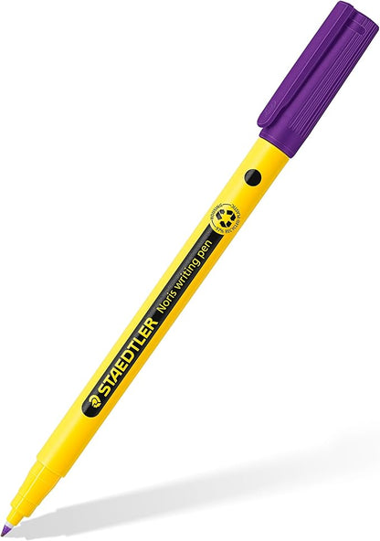 STAEDTLER 307-6 CT50 Noris Handwriting Pen - Violet (Tub of 50)