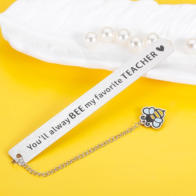 Teacher Appreciation Gifts Bookmark for Book Lover Women Men Thank You Gift Back to School Gifts for Teacher from Student Graduation End of Year Teachers Day Gift Christmas Valentine Gift Bulks