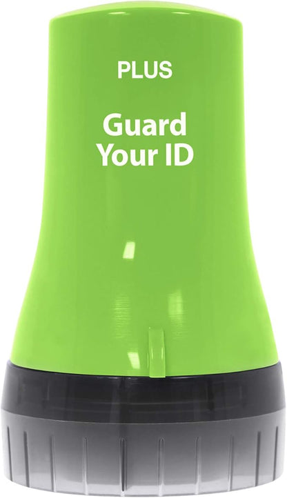 Guard Your ID Wide Advanced Roller 2.0 Identity Theft Prevention Security Stamp Green