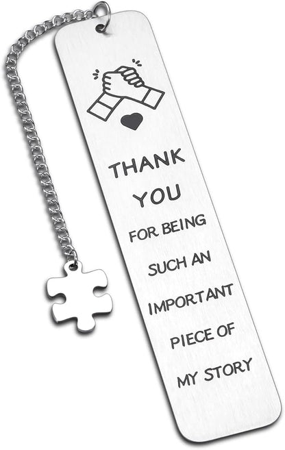 Thank You Employee Appreciation Gifts for Coworker Colleague Boss Bookmark Boss’s Day Teacher Retirement Going Away Gift for Women Men Leader Work Friends Office Christmas Birthday Valentine's Day