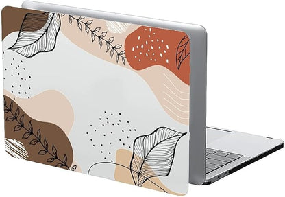 Compatible with 13.3 Inch MacBook Retina A1425/A1502, Tropical Leaves Hard Plastic Shell Cover Case