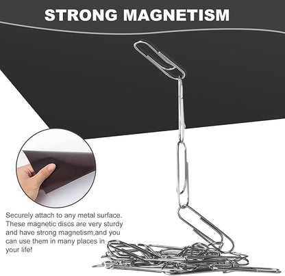 Adhesive Magnetic Sheets, Magnetic Sheets with Adhesive Backing, 8" x 10", 10 Pack Flexible Magnet Sheets with Adhesive - Sticky Magnets with Adhesive Backing for Photo and Picture Magnets