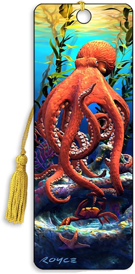 3D Lenticular Royce Bookmarks by Artgame (SEA Life Set)