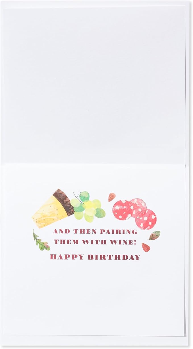 Papyrus Birthday Card (Fancy Snacks)