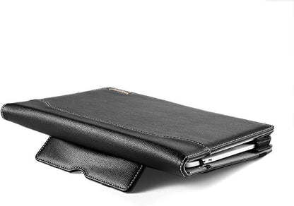 Laptop Case Cover Compatible with Dell Inspiron 15 5590 5598 15.6 inch Notebook Sleeve PU Leather Stand Hard Protective Skin