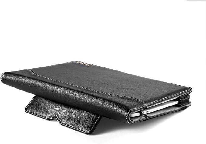 Laptop Case Cover Compatible with Dell Latitude 3550，Latitude 3540，Latitude 3530，Latitude 3520，Latitude 3510 15.6 inch Notebook Sleeve PU Leather Stand Hard Protective