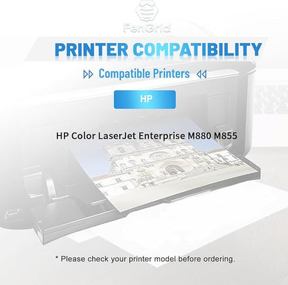 828A Image Drum CF358A Compatible with HP Laserjet Enterprise M855 M880 ( Black )