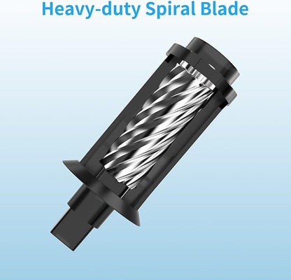 JARLINK Electric Pencil Sharpener, Heavy-Duty Helical Blade to Fast Sharpen, Auto Stop for No.2/Colored Pencils(6-8mm), USB/Battery Operated in School Classroom/Office/Home (Gray)