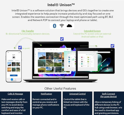 acer Swift Go 14 Intel Evo Thin & Light Laptop | 14" 1920 x 1200 Touch Display | Unlock AI Experiences | Intel Core Ultra 7 Processor 155H | Intel ARC | 16GB LPDDR5X | 512GB SSD | SFG14-72T-718K