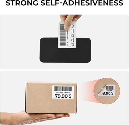 MUNBYN 3x2 Inch White Thermal Labels, Thermal Sticker Labels for Price, Barcode, Mailing, Name, 500 Sheets/1 Roll