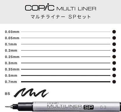 Copic Markers MLSP10A SP Multiliner Set A