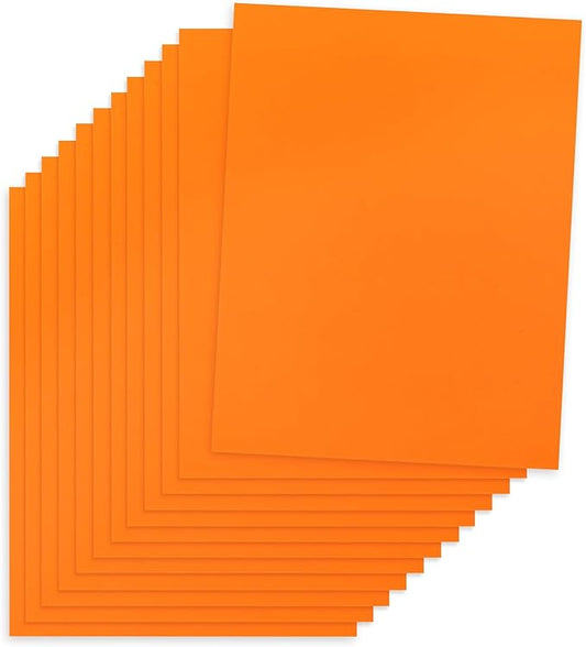 Hygloss Bright Orange Colored Paper - 24 lb, 89 GSM, Acid-Free, Fade-Resistant, 11x17-Inch Ledger Size Color Copy Paper, 90 Sheets