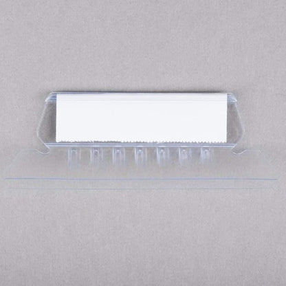 1InTheOffice Plastic Clear Tabs, and Inserts 2" x 5/8", 100/Pack (2")