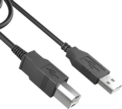 USB Printer Cable for AOBIO Shipping Label Printer - Mac Book Compatible - Printer Accessary