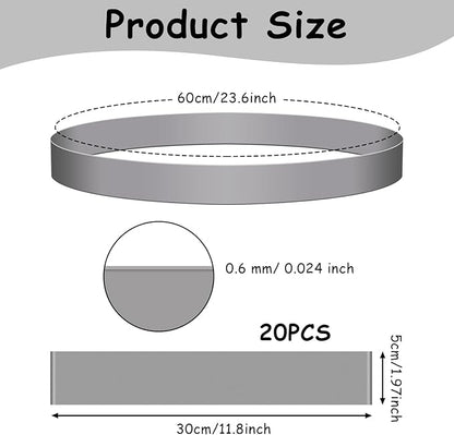 20 Pack Chair Bands for Kids with Fidgety Feet, ADHD Tools for Kids, ROOKEA Sensory Room Must Haves for ADHD Kids Fidget Chair Bands Autism Classroom Must Haves ADHD Tools for Classroom Home Chairs