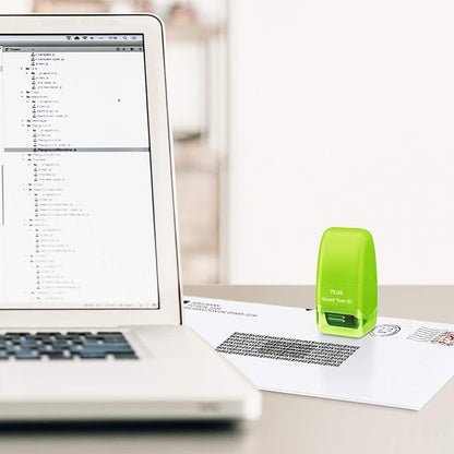 Guard Your ID Roller Identity Security Stamp Roller (Green) IS-520CM