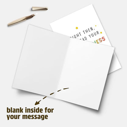 Funny Coworker Leaving Work Card - Humorous & Heartfelt Farewell & Congrats Promotion Card for Friend Starting New Job